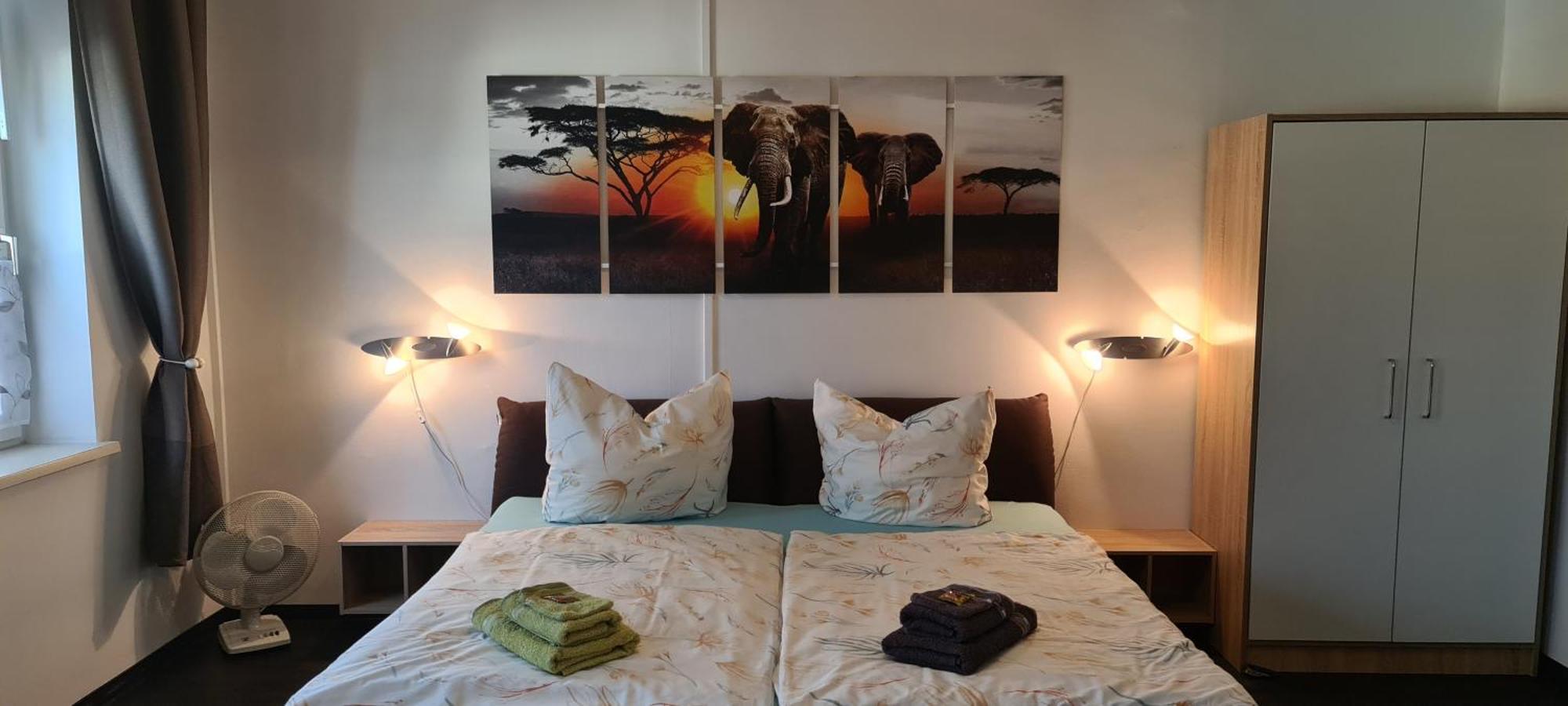 Gaesteappartements "Purefitness" Am Elberadweg In Tangermünde الغرفة الصورة